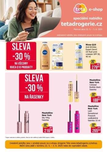 Leták Teta drogerie - 22.5.2025 - 3.6.2025.