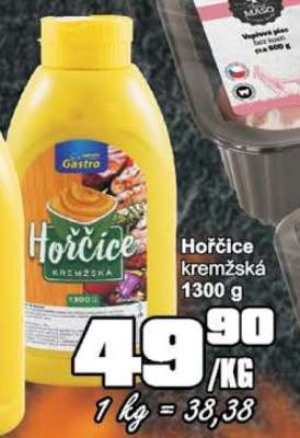 HOŘČICE KREMŽSKÁ