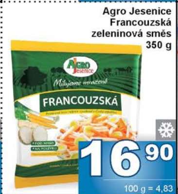 Agro Jesenice Francouzská zeleninová směs