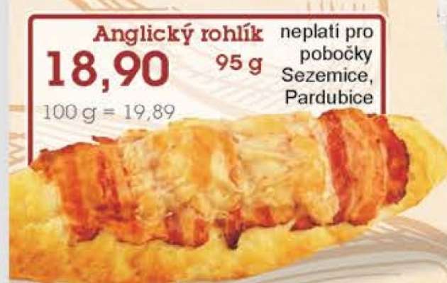 Anglický rohlík*