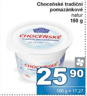Choceňské tradiční pomazánkové