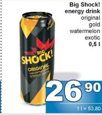 Big Shock energy drink
