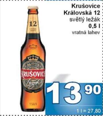 Krušovice Královská 12