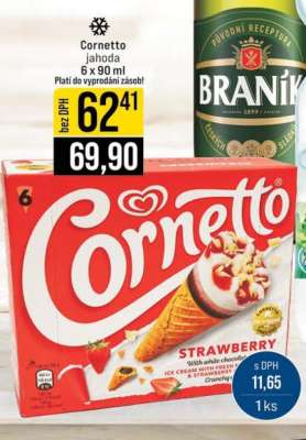 Cornetto jahoda