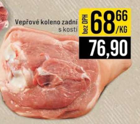 Vepřové koleno zadní s kostí