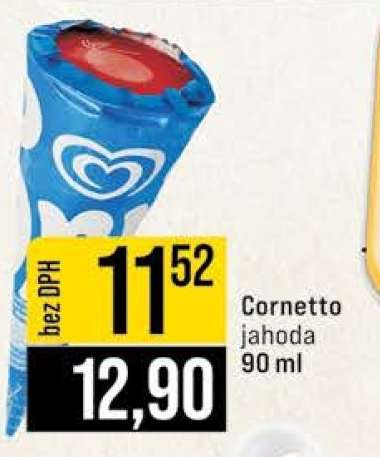 Cornetto jahoda