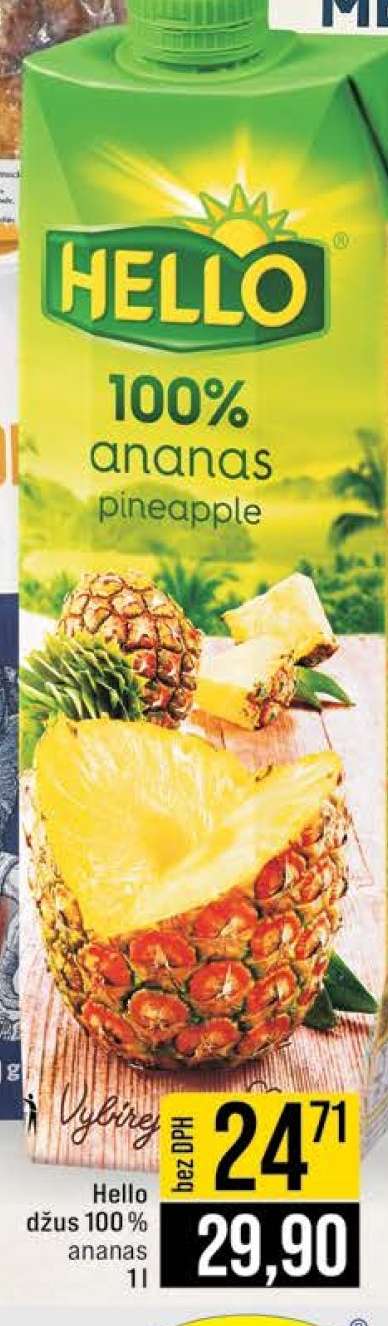 Hello džus 100% ananas