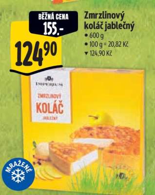 Zmrzlinový koláč jablečný