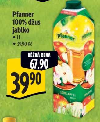 Pfanner 100% džus jablko