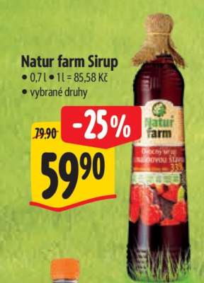 Natur Farm sirup
