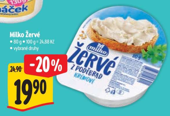 Milko žervé