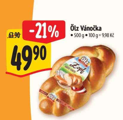 Ölz Vánočka