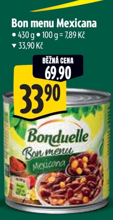 Bon menu Mexicana
