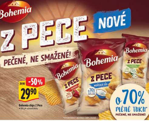 BOHEMIA CHIPS Z PECE