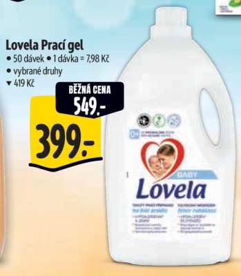 Lovela prací gel