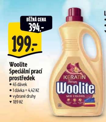 Woolite speciální prací prostředek
