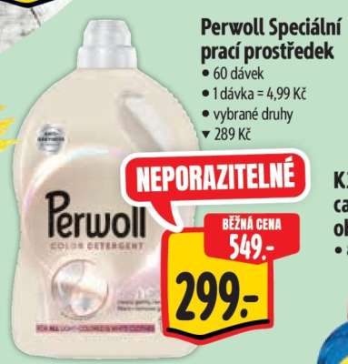 Perwoll speciální prací prostředek