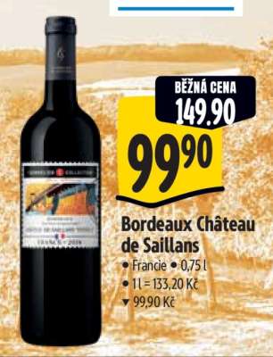 Bordeaux Château de Saillans
