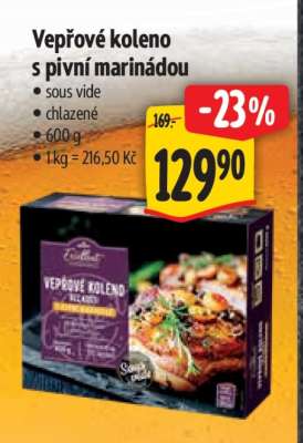 Vepřové koleno s pivní marinádou
