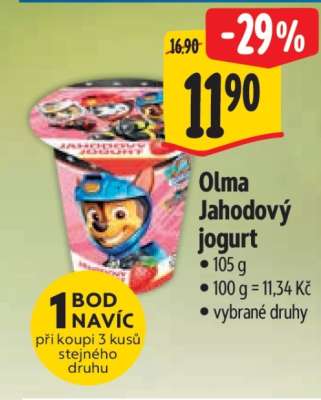 Olma Jahodový jogurt