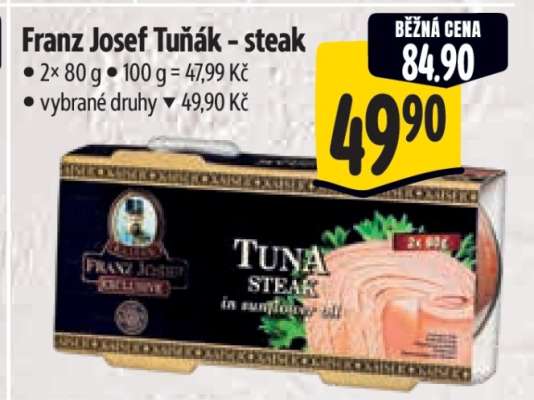 Franz Josef Tuňák steak