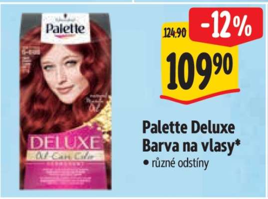 Palette Deluxe Barva na vlasy