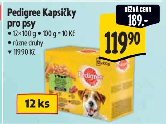 Pedigree kapsičky pro psy
