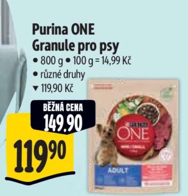 PURINA ONE Granule pro psy