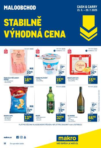 Leták MAKRO - 21.5.2025 - 29.7.2025.