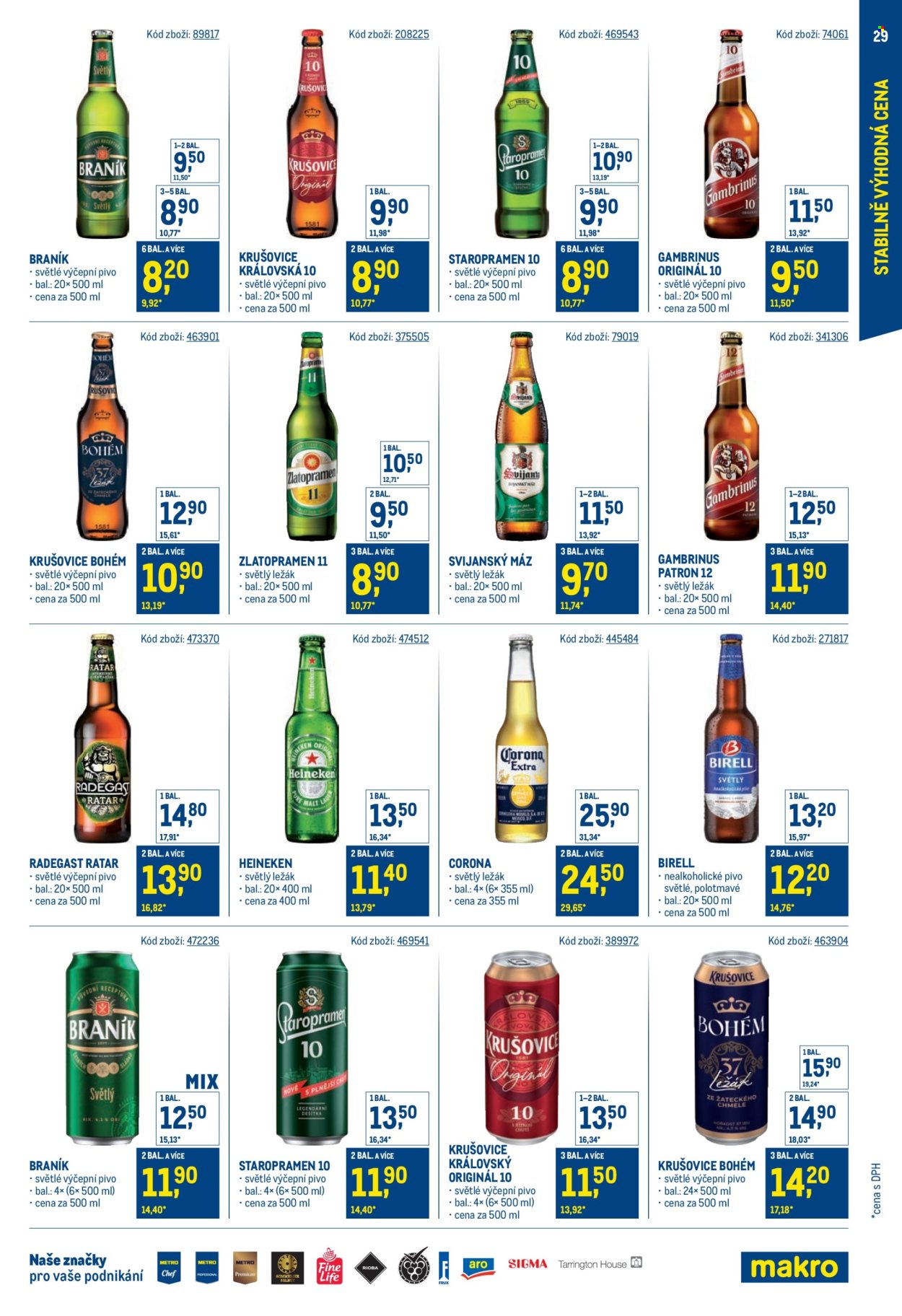 Leták MAKRO - 21.5.2025 - 29.7.2025. Strana 1