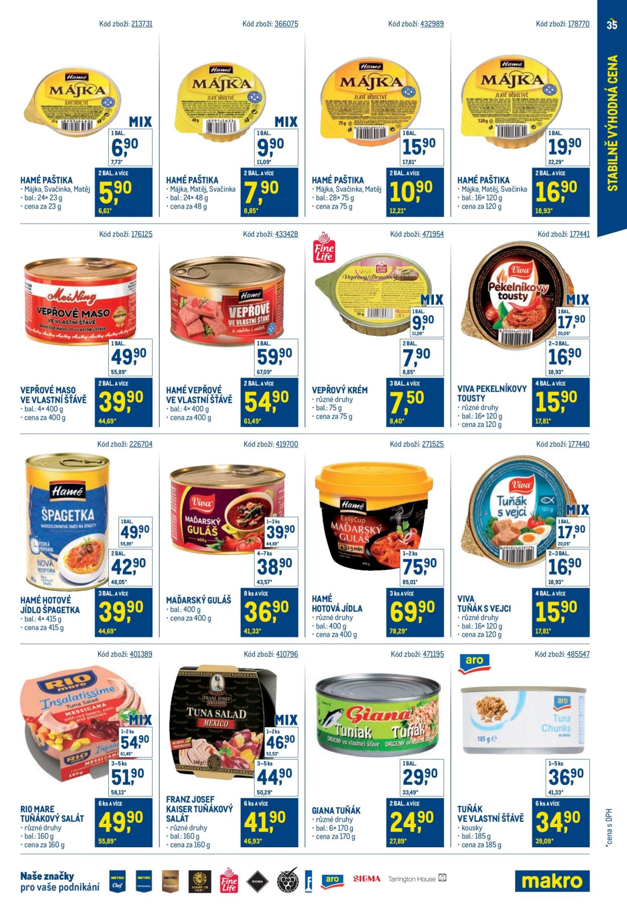 Leták MAKRO - 21.5.2025 - 29.7.2025. Strana 1