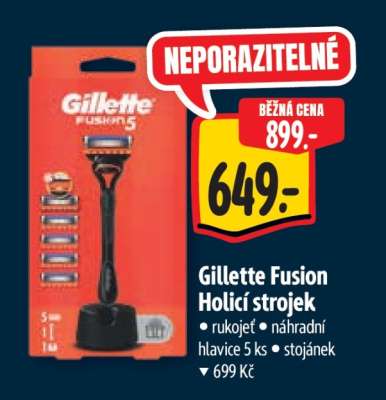 Gillette Fusion Holicí strojek*