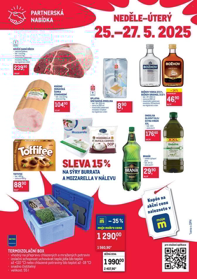 Leták MAKRO - 25.5.2025 - 27.5.2025. Strana 1