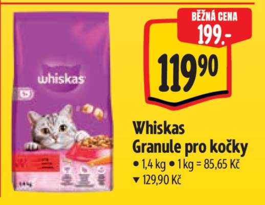 Whiskas Granule pro kočky