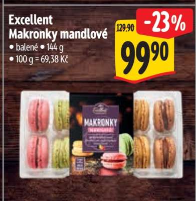 Excellent Makronky mandlové