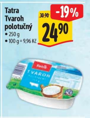 Tatra tvaroh polotučný
