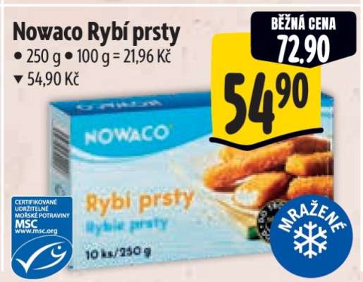 Nowaco Rybí prsty