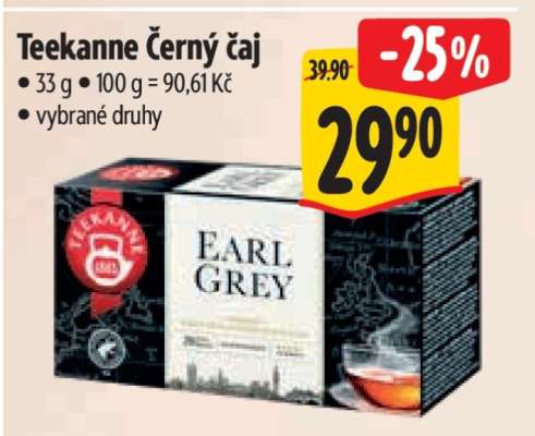 Teekanne černý čaj