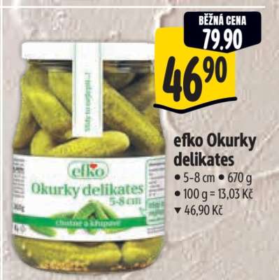 efko Okurky delikates