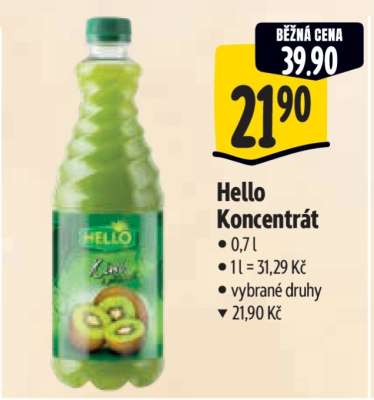 Hello koncentrát
