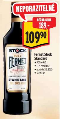FERNET STOCK STANDARD