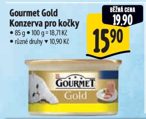 GOURMET GOLD Konzerva pro kočky
