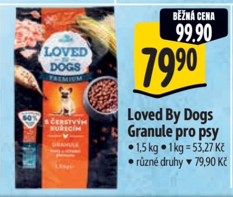 Loved by Dogs Granule pro psy