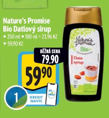 Nature's Promise Bio Datlový sirup
