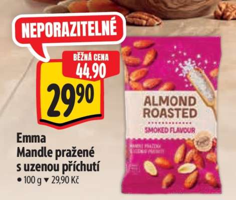 Emma Mandle pražené s uzenou příchutí