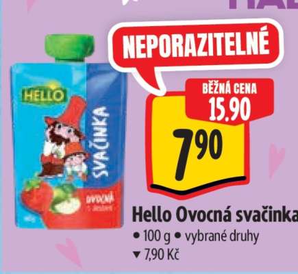 Hello Ovocná svačinka