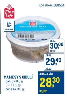 Matjesy s cibulí
