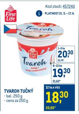 Tvaroh tučný