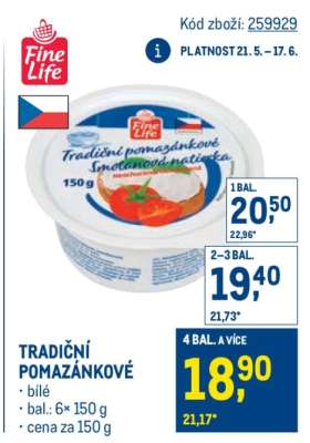 Tradiční pomazánkové