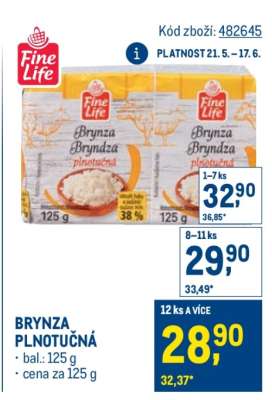 Brynza plnotučná